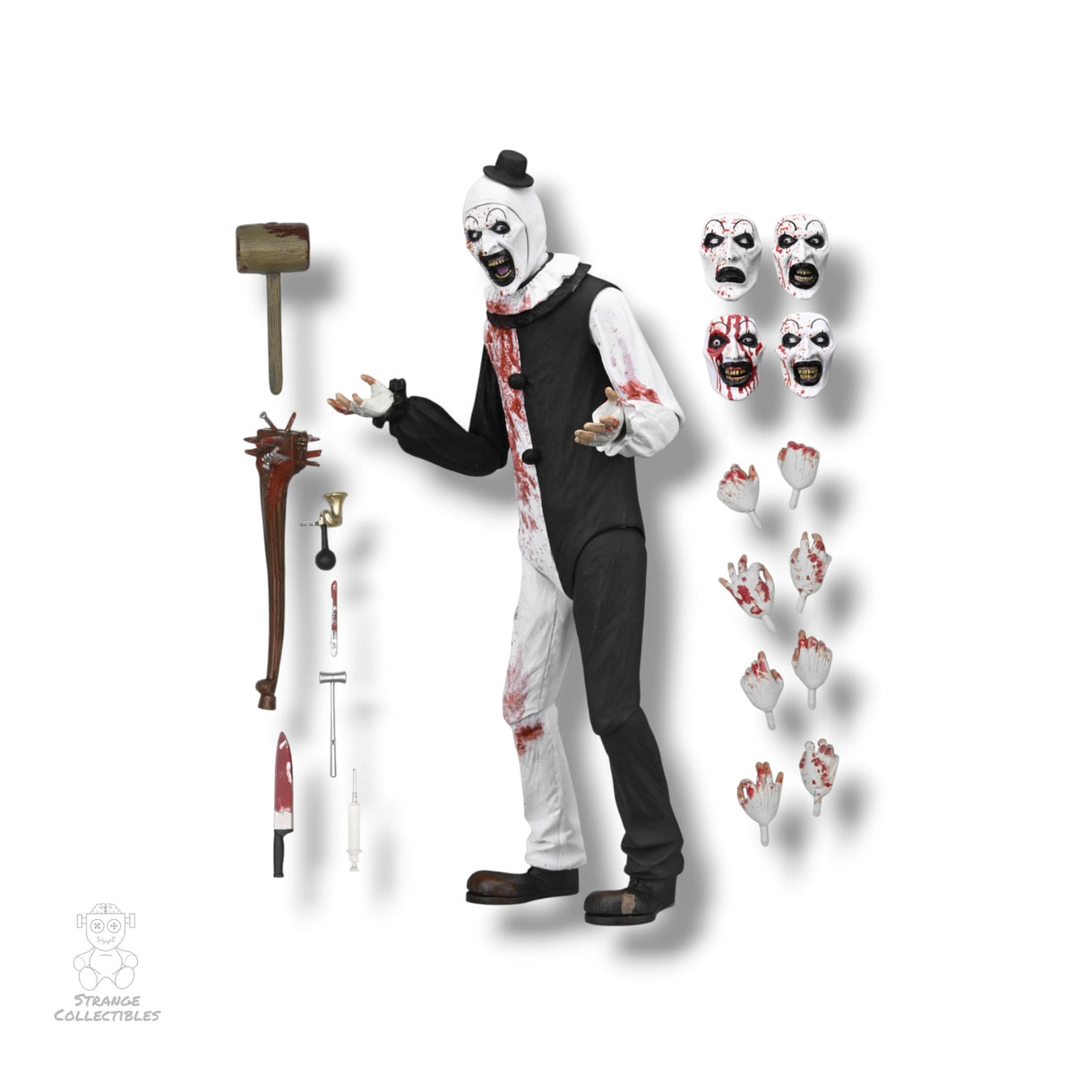 NECA Terrifier 2 Ultimate Art The Clown (Blood Splatter)