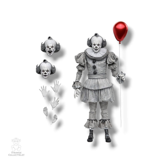 NECA Welcome To Derry Ultimate B&W Pennywise