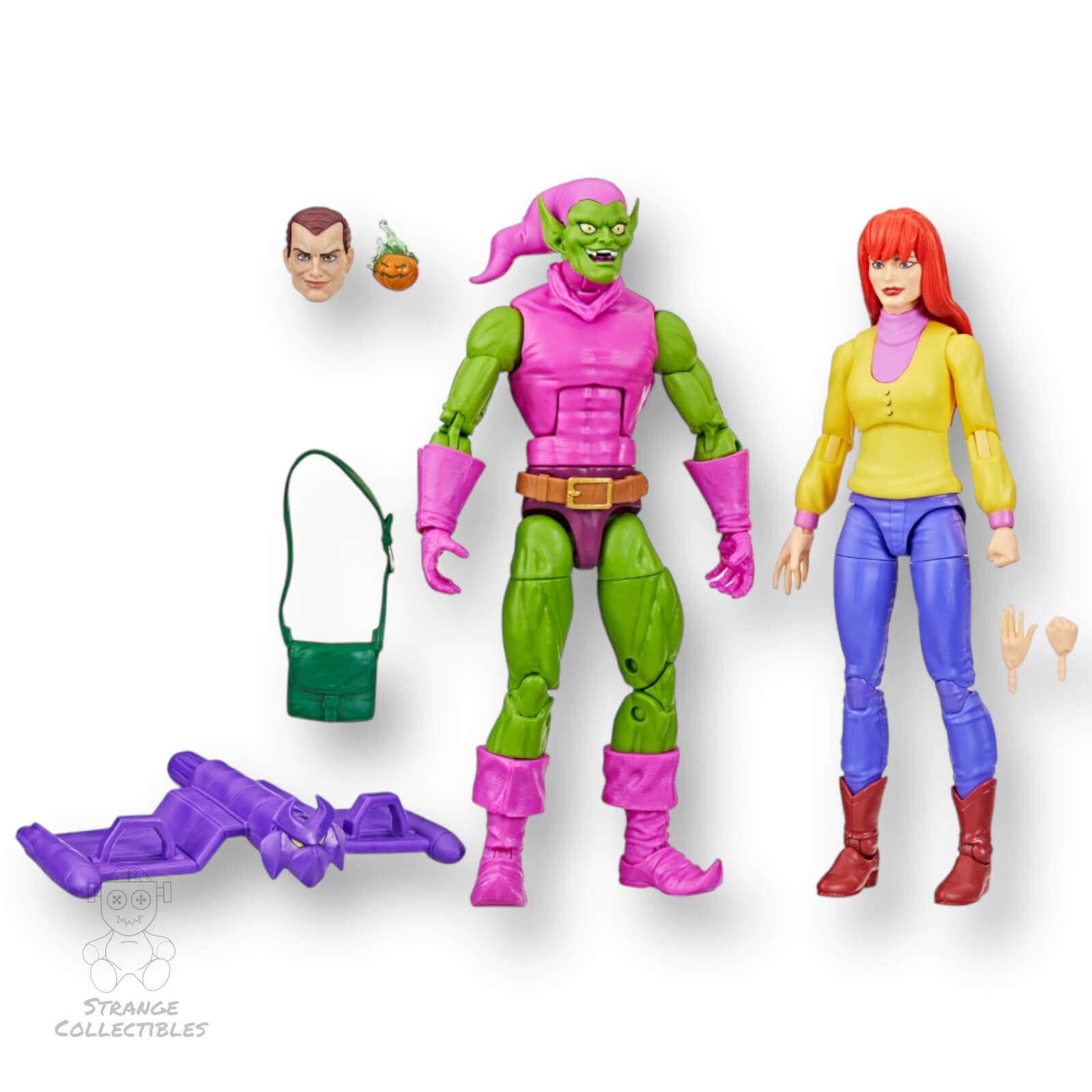 Hasbro Marvel Legends 6-inch Green Goblin Retro Collection Figure,  Accessories 